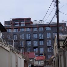 Хід будівництва Пространство на 9-й Фонтана, Будинок, лютий 2022