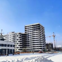 Ход строительства ЖК Пролісок, 5 дом (секции 1-2), февраль 2022