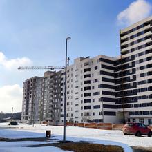 Ход строительства ЖК Пролісок, 5 дом (секции 2-4), февраль 2022