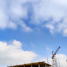 Ход строительства ЖК Пролісок, 7 дом (секция 1), февраль 2022