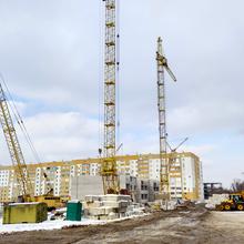 Хід будівництва ЖК Райдужний-3, 1 будинок (секція 4), лютий 2022