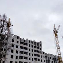 Хід будівництва ЖК Ньютона-2, 1-2 секції, лютий 2022