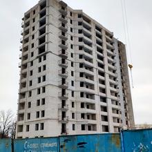 Хід будівництва ЖК Новий дім Ньютона, 1 будинок, лютий 2022