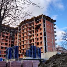 Хід будівництва ЖК Брюссель, 2 секція, лютий 2022