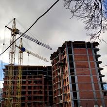 Хід будівництва ЖК Брюссель, 1-2 секції, лютий 2022