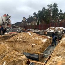 Ход строительства Таунхаусы FORT HOMES, , февраль 2022