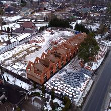 Ход строительства Таунхаусы FORT HOMES, , февраль 2022