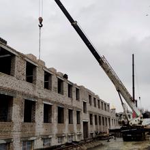 Хід будівництва ЖК Воробйовi гори PRO, 1 секція, лютий 2022