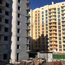 Хід будівництва ЖК Чайка, ул. Лобановского, 30 (секция В), лютий 2022