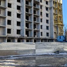 Хід будівництва ЖК Левада, будинок 11б, лютий 2022