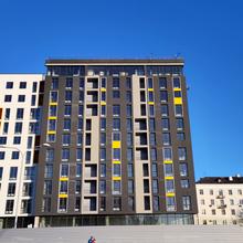 Ход строительства ЖК Спортивный, 1 секция, февраль 2022