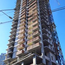 Ход строительства ЖК Мозаика, 2 дом, февраль 2022