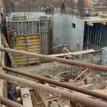 Ход строительства ЖК Оскар, секция 4, февраль 2022