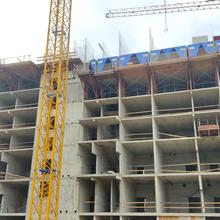 Ход строительства ЖК Оскар, секция 3, февраль 2022