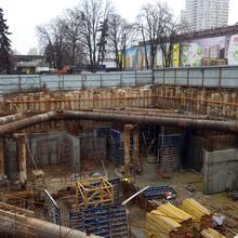 Ход строительства МФК 50Avenue, 2 секция, февраль 2022