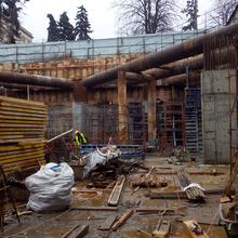 Ход строительства МФК 50Avenue, 2 секция, февраль 2022