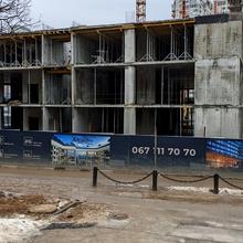 Хід будівництва ЖК High Hills, 1 секція (East Hill), лютий 2022