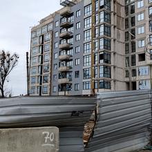 Хід будівництва ЖК Авіаційний, 1 будинок (секція 1), лютий 2022