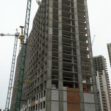 Ход строительства ЖК Отрада, 6 дом, февраль 2022