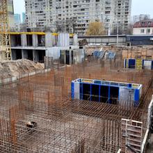 Хід будівництва ЖК MAVERICK RESIDENTIAL COMPLEX, 1-2 секції, лютий 2022