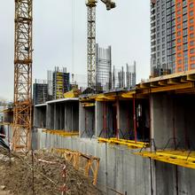 Хід будівництва ЖК MAVERICK RESIDENTIAL COMPLEX, 3-4 секції, лютий 2022