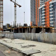 Хід будівництва ЖК MAVERICK RESIDENTIAL COMPLEX, 3-4 секції, лютий 2022