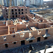 Ход строительства ЖК Долішній, 0, апрель 2022