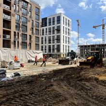 Ход строительства ЖК Файна Таун, 0, июнь 2022