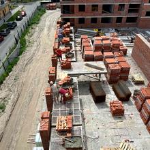 Хід будівництва ЖК BARVY, 1-4 секції, червень 2022