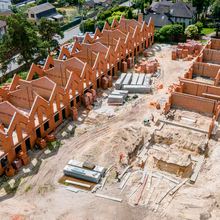 Ход строительства Таунхаусы FORT HOMES, 0, июнь 2022