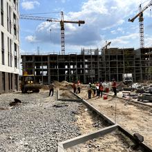 Ход строительства ЖК Файна Таун, 0, июль 2022