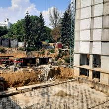 Хід будівництва ЖК Акрополь, 3 будинок (секція Б), серпень 2022