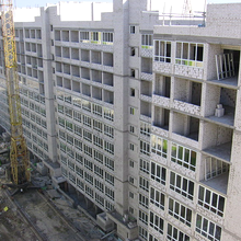 Хід будівництва ЖК Евромісто, 1 черга, липень 2014