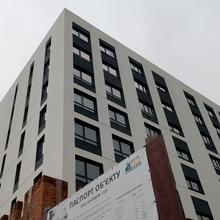 Хід будівництва вул. Навроцького, 31, 1 будинок (секція Б1), вересень 2022