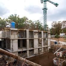 Хід будівництва ЖК Акрополь, 3 будинок (секція В), вересень 2022