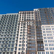 Ход строительства ЖК Манхэттен, 1-2 секции, октябрь 2022