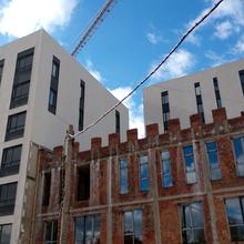 Хід будівництва вул. Навроцького, 31, 1 будинок (секція В1), жовтень 2022