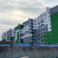 Ход строительства ЖК Caramel Residence, 3-4 дома, октябрь 2022