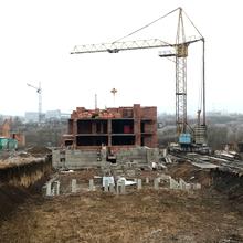 Хід будівництва ЖК Елегант, 2 секція, січень 2023