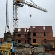 Хід будівництва ЖК Елегант, 1 секція, січень 2023