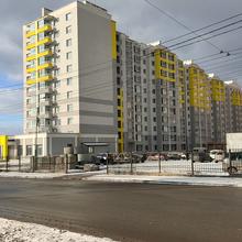 Хід будівництва вул. Академіка Янгеля, 1-3 секції, лютий 2023