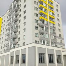 Хід будівництва вул. Академіка Янгеля, 1-3 секції, лютий 2023