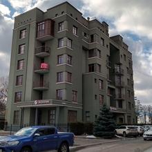 Хід будівництва Клубний будинок Парковий, 1 секція, лютий 2023