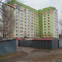 Хід будівництва вул. Миру, 18в, 1-2 секції, лютий 2023