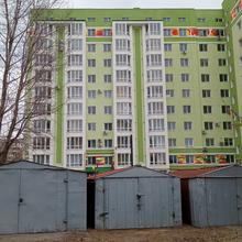 Хід будівництва вул. Миру, 18в, 1 секція, лютий 2023