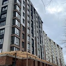 Ход строительства ЖК Парковий маєток, 1 дом (секции 1, 8-10), февраль 2023