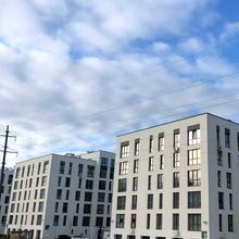 Хід будівництва ЖК Квадрат, 1-4 будинки, лютий 2023