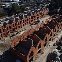 Ход строительства Таунхаусы FORT HOMES, 0, февраль 2023