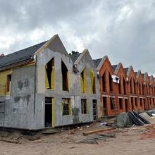 Ход строительства Таунхаусы FORT HOMES, 0, апрель 2023