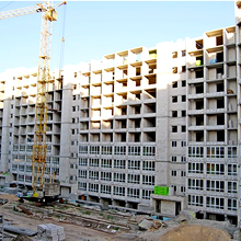 Хід будівництва ЖК Евромісто, 1 черга, вересень 2014